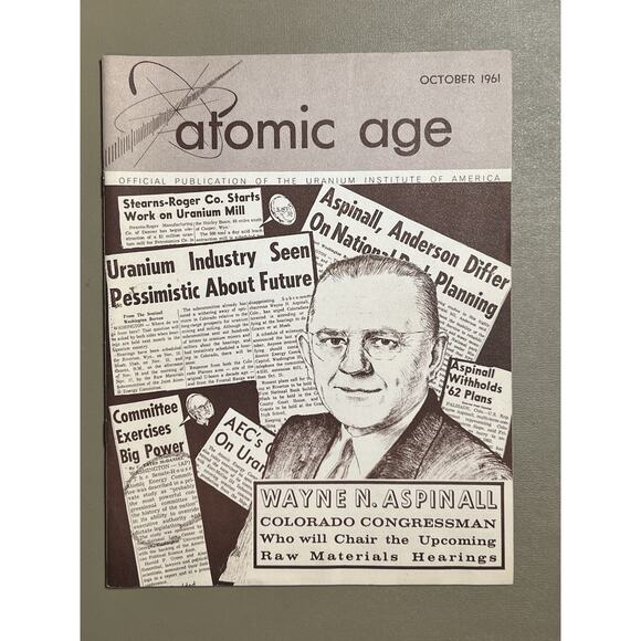 Atomic Age Magazine - 9 Issues From 1961 - Picture 9 of 11